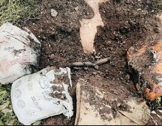 नेपाली सेनाद्वारा शंकास्पद वस्तु निष्क्रिय