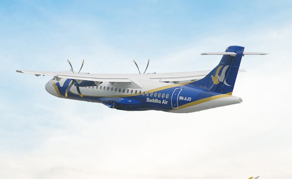 बुद्ध एयरको विमानमा प्राविधिक समस्या, डाईभर्ट गरि काठमाडौंमा सुरक्षित अवतरण