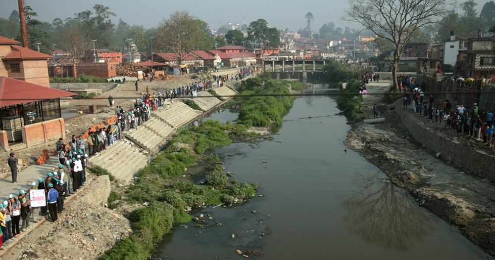 छठ पर्वमा बागमती नदीमा धाप ड्यामको पानी छाडिने