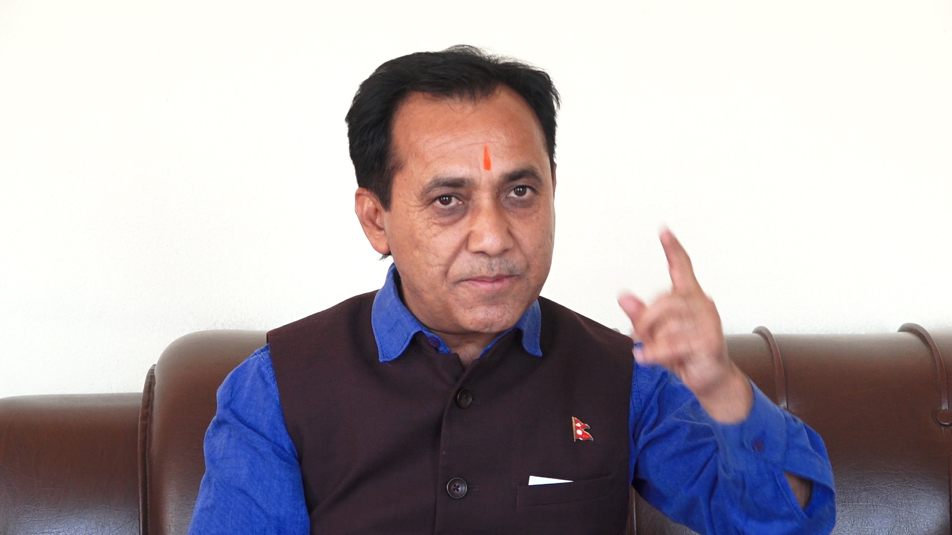 उपनिर्वाचनमा कांग्रेसलाई मतदान गर्न नेता शर्माको आग्रह