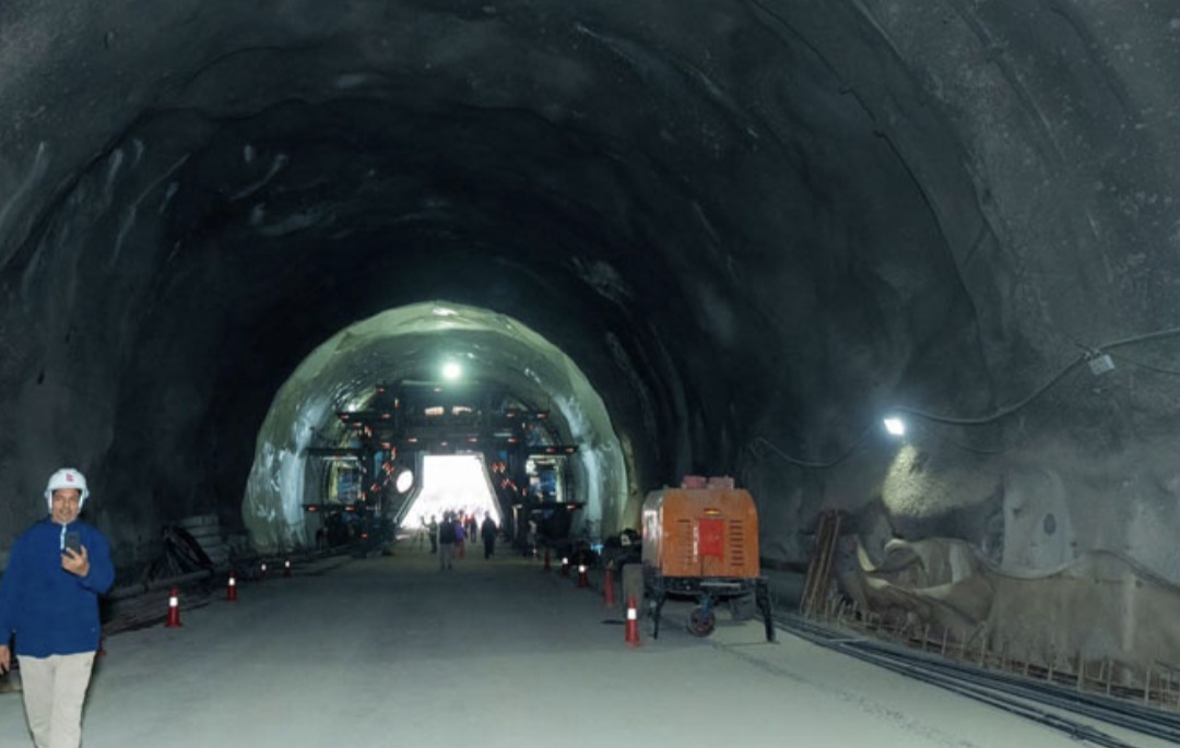 सिद्धबाबा सुरुङमार्ग छिचोलियो, निर्माणको प्रगति ४० प्रतिशत
