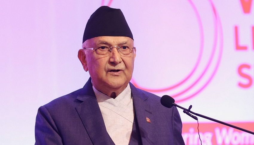 महिला र पुरुषको समान सहभागिताबाट सकारात्मक परिवर्तन ल्याउन प्रधानमन्त्रीको आग्रह