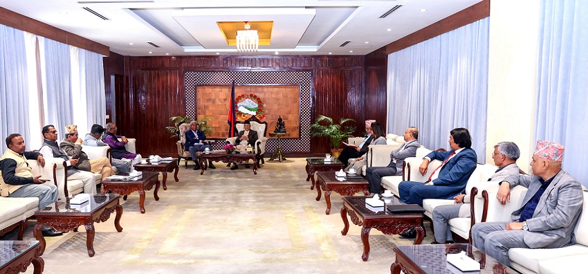 सत्तारूढ दलका शीर्ष नेताहरू भूमिसम्बन्धी अध्यादेश निष्क्रिय पार्न सहमत