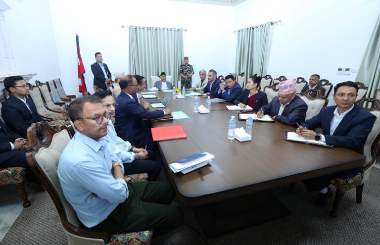 कीर्तिपुर क्रिकेट मैदान निर्माण ढिलाइबारे प्रधानमन्त्रीको गम्भीर चासो