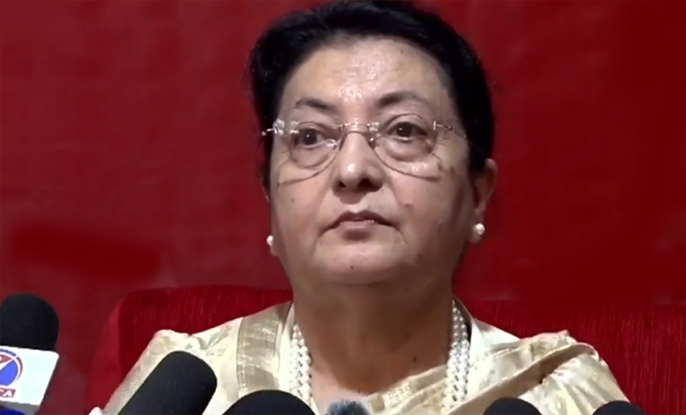 पूर्वराष्ट्रपति भण्डारीको जवाफ : एमालेमै रहेर राजनीति गर्छु