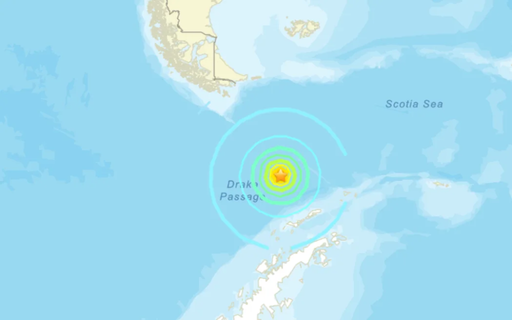 दक्षिण अमेरिकामा ७.५ म्याग्निच्युडको भूकम्प