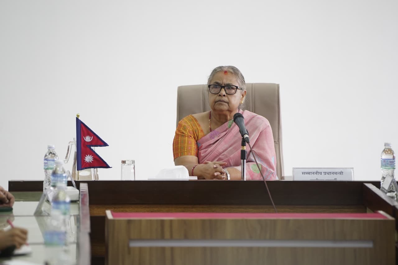 चीनद्धारा प्रधानमन्त्री सुशीला कार्कीलाई बधाई