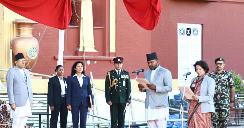 नवनियुक्त दुई मन्त्रीले लिए पद तथा गोपनियताको सपथ