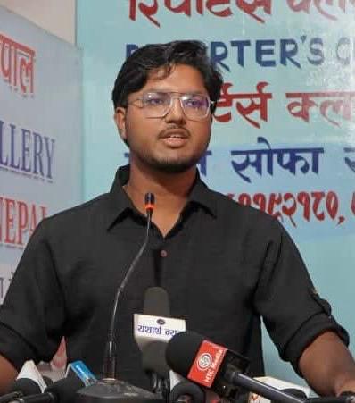 आफूहरुको माग सम्बोधन नभए ७ दिनपछि अर्को बिद्रोह हुन्छ : कमन जेनजीका अध्यक्ष विकेश साह