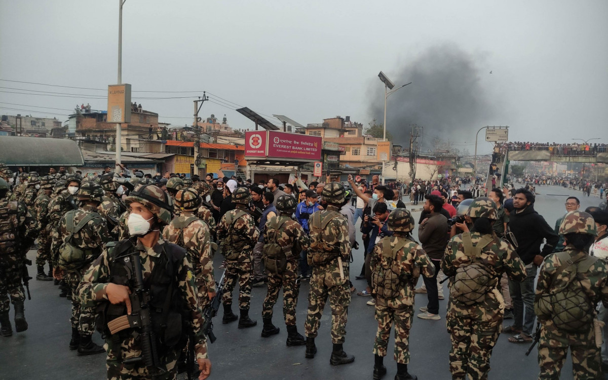 निर्वाचनमा सेना परिचालन गर्न राष्ट्रपतिद्धारा स्वीकृति प्रदान