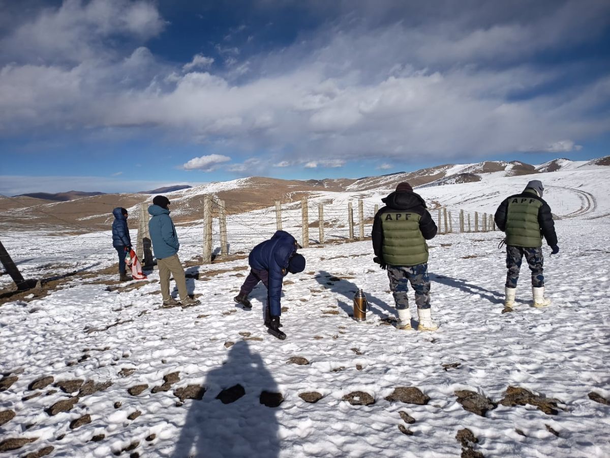 कोरलास्थित सीमाक्षेत्रमा नेपाल–चीन संयुक्त गस्ती