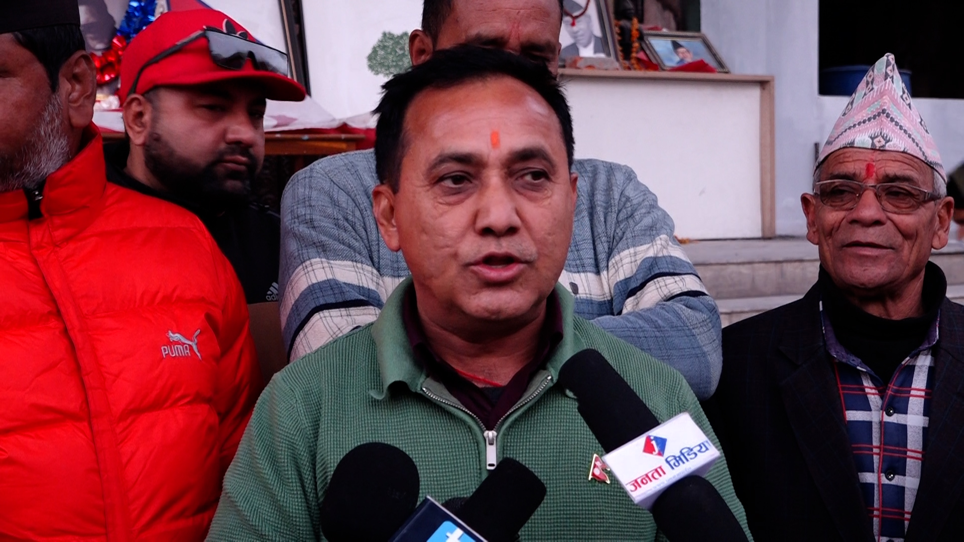 आगामी चुनाव नलड्ने विश्वप्रकाश शर्माको घोषणा