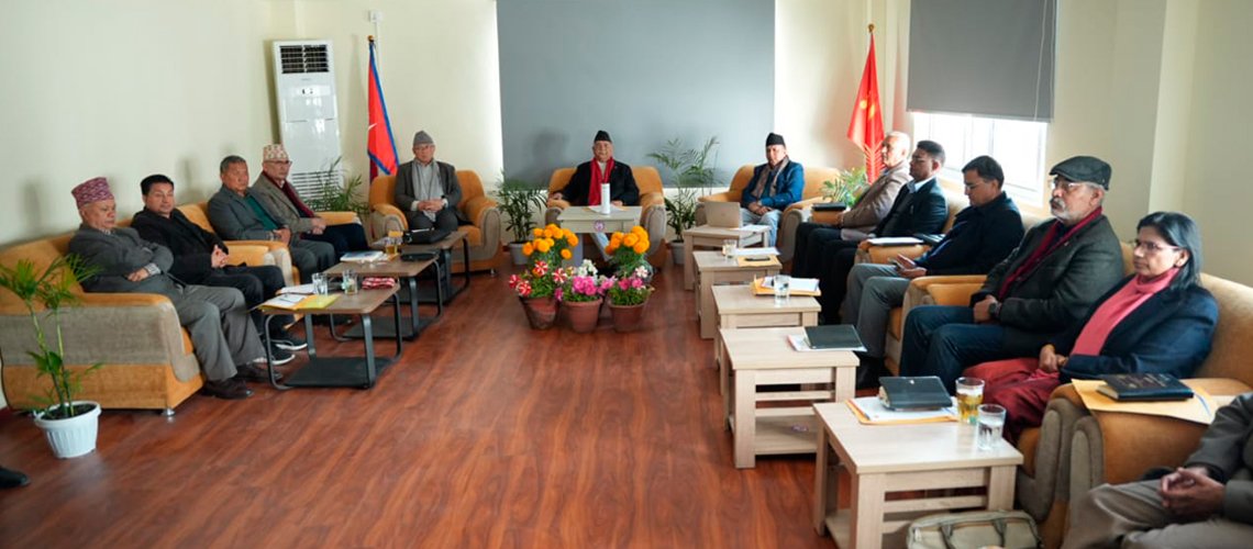 प्रत्यक्षतर्फका उम्मेदवार टुङ्ग्याउन एमाले सचिवालय बैठक बस्दै