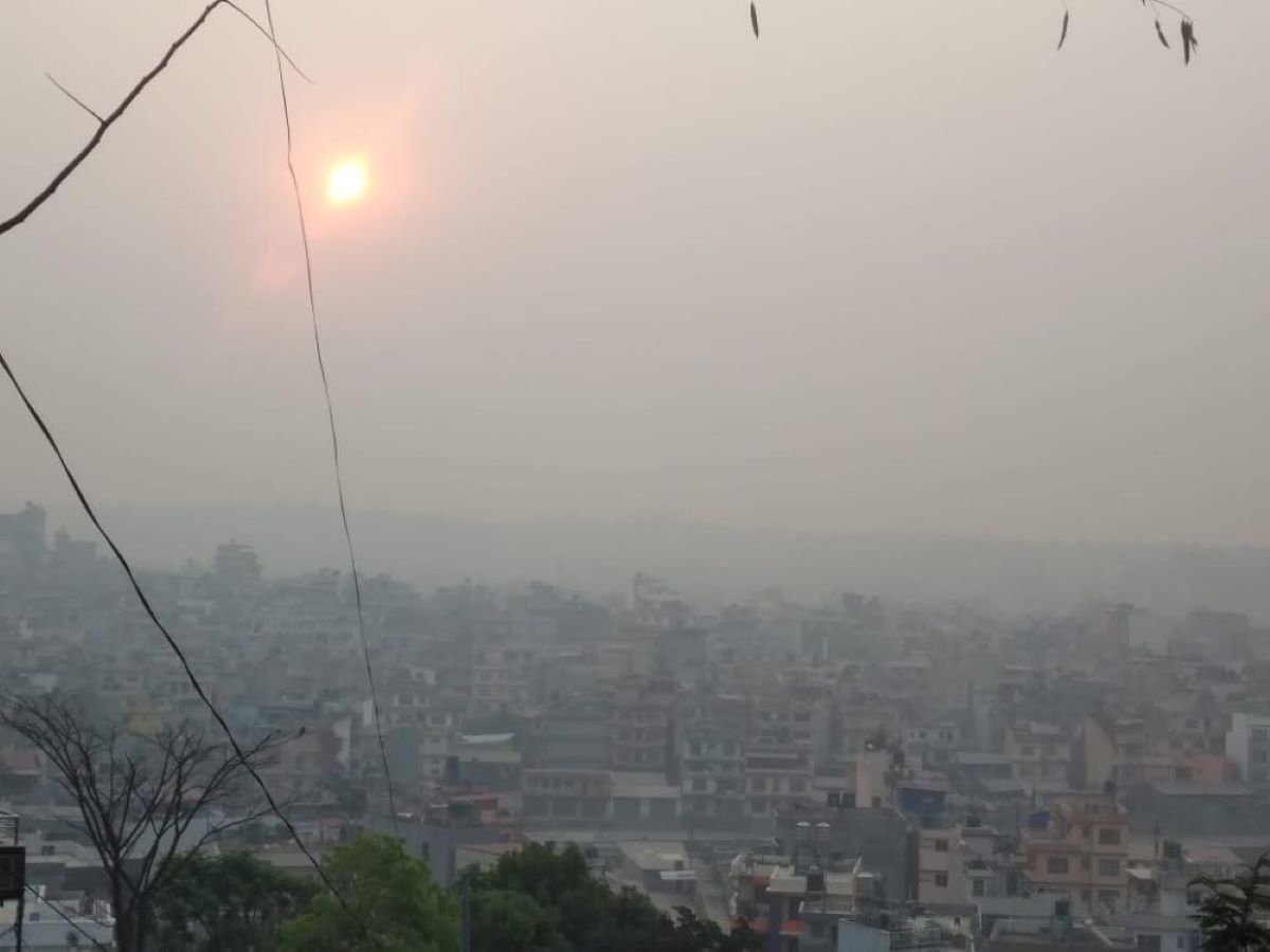 काठमाडौं उपत्यकामा वायु प्रदूषण बढ्दो, सचेत रहन आग्रह