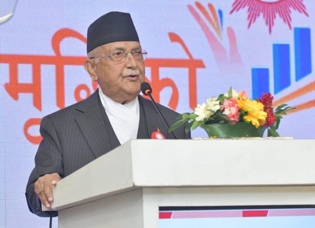 एमाले अध्यक्ष ओली फेरि झापामा , यस्तो छ कार्यक्रम