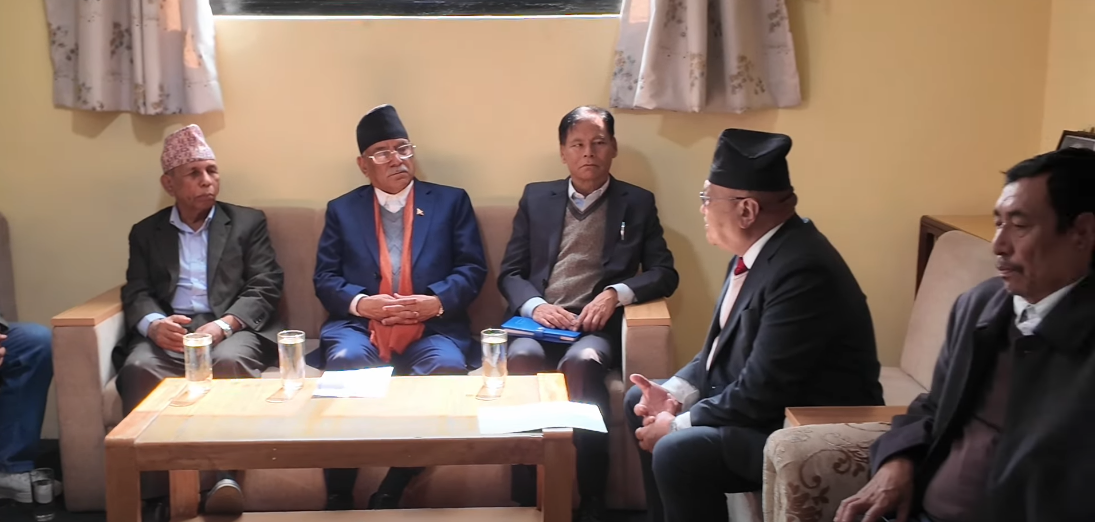 प्रचण्ड भन्छन्- देश जलाउनेविरुद्ध सहकार्यका लागि कांग्रेस र एमालेसँग संवाद गर्छौँ