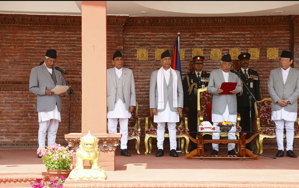 प्रतिनिधि सभाका ज्येष्ठ सदस्य केसीले लिए शपथ