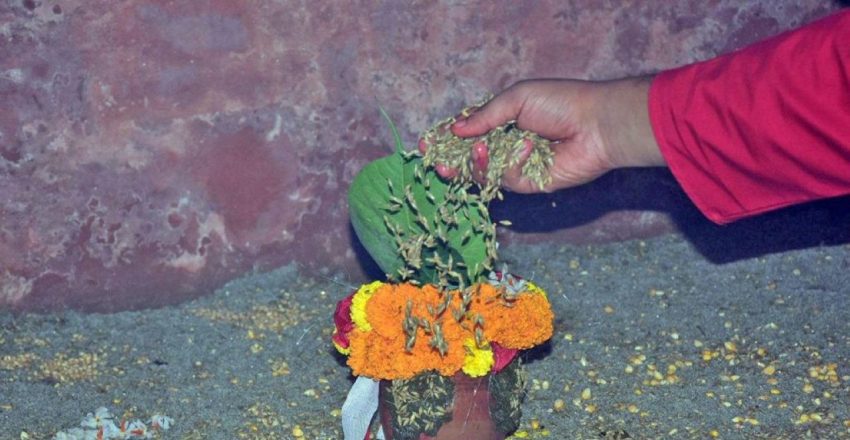 आजदेखि चैत्र दसैँको नवरात्र सुरु, हनुमानढोकामा घटस्थापना गरी पूजाआराधना