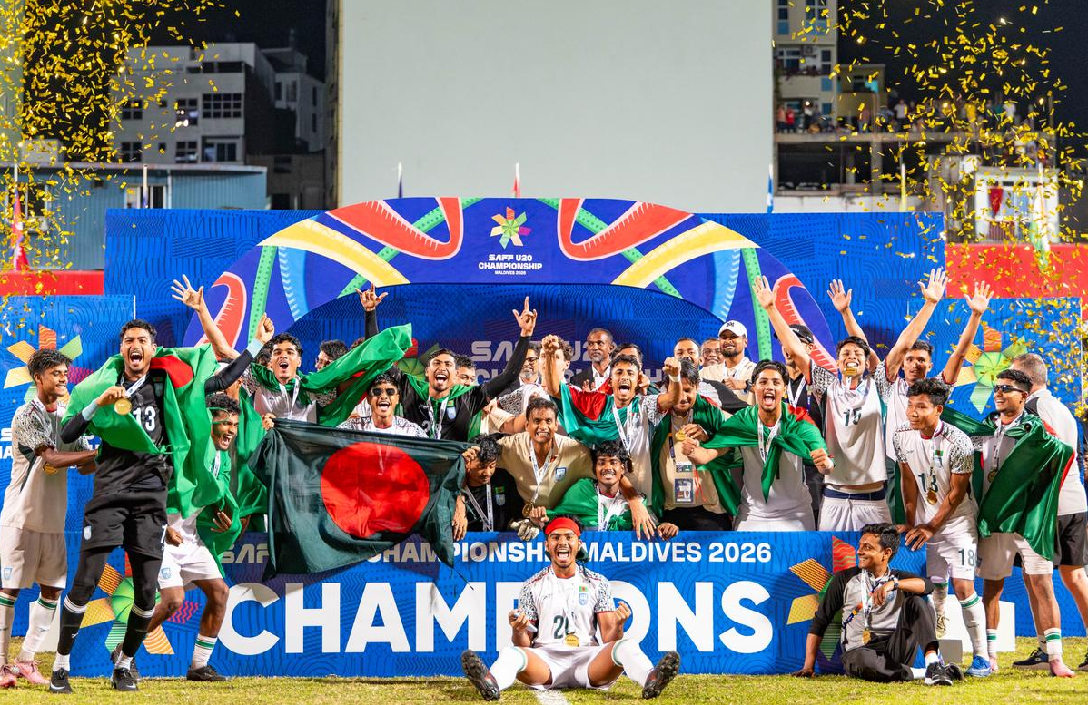 बंगलादेश दोस्रोपटक साफ यू–२० च्याम्पियन