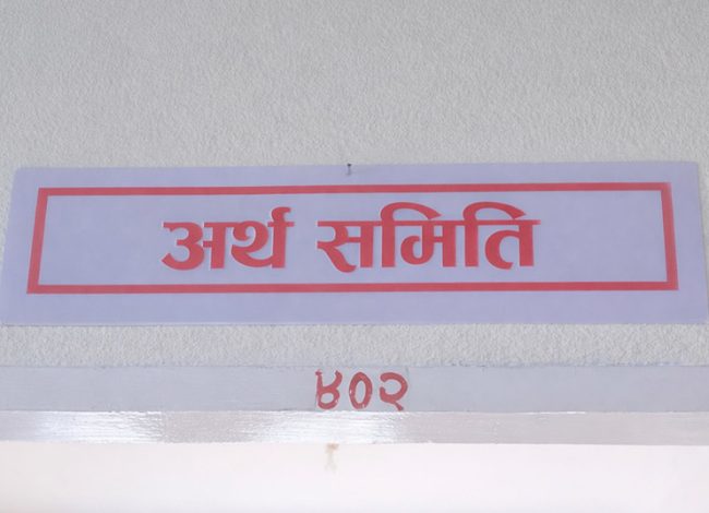 अर्थ समितिको बैठक आज, कार्ययोजना र जिम्मेवारीबारे छलफल हुने