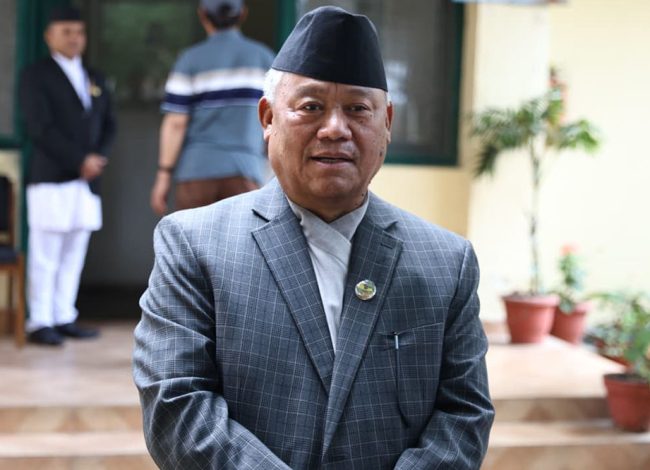 अध्यादेश जारी गर्ने सरकारको निर्णय दु:खद र गम्भीर : कांग्रेस संसदीय दलका नेता आङ्देम्बे