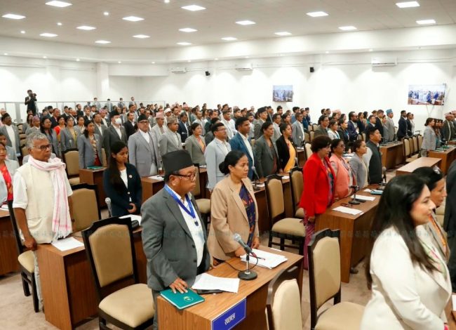 सभामुख निर्वाचनको लागि आज उमेदवारी दर्ता