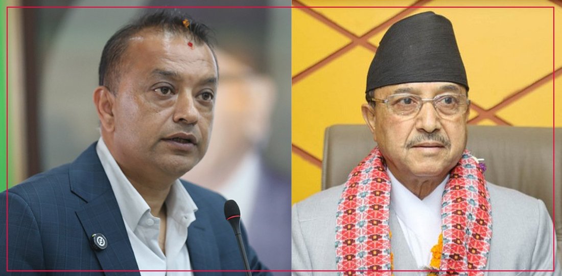 पूर्णबहादुर खड्का र गगन थापा बिच गोल्फुटारमा भेट