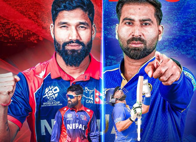 टी–२०आई सिरिजमा दिपेन्द्रको कप्तानीमा नेपाल यूएईसँग भिड्दै