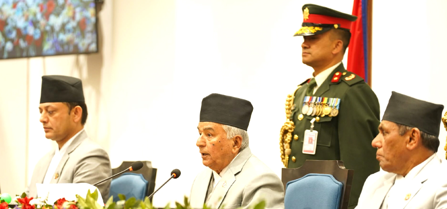 सरकारले कानुन कार्यान्वयनको सुनिश्चितता गर्नेमा विश्वस्त छु: राष्ट्रपति पौडेल