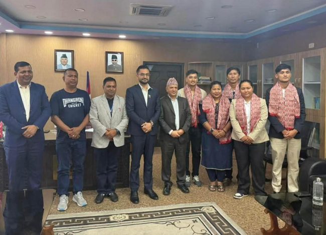 पूर्व राष्ट्रिय गोलकिपर विशाल श्रेष्ठ राखेप उपाध्यक्ष नियुक्त