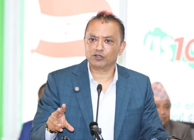 सुशासन स्थापना गर्न सरकारले गर्ने कानुनसम्मत प्रयासमा साथ दिनेछौं: गगन थापा