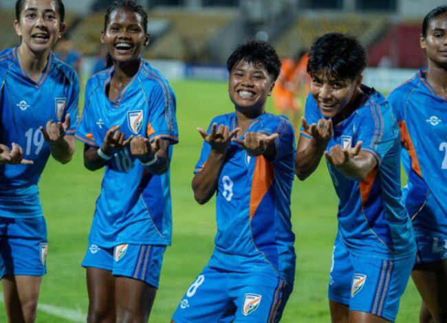 भारतले बंगलादेशलाई ३–१ ले हराउँदै साफ महिला च्याम्पियनसिपको उपाधि जित्यो