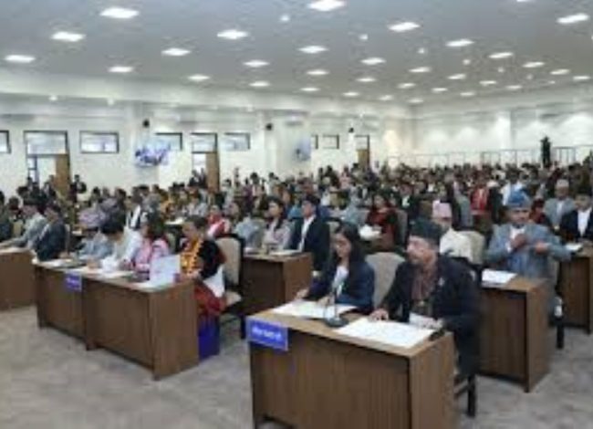 प्रतिनिधिसभा बैठक बस्दै, संसदमा प्रस्तुत बजेटमाथि छलफल हुने