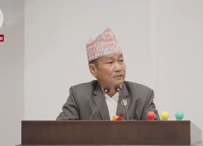 संसद्मा हर्क साम्पाङको प्रश्न : संगीत, खेलकुद र चलचित्र उद्योग हुन्?