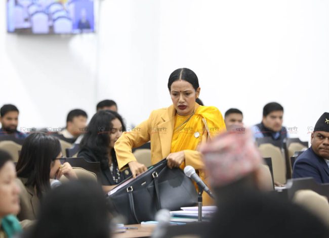 प्रश्न सोध्न नपाएपछि संसद् छाडेर बाहिरिइन् आशिका तामाङ, संसदीय प्रक्रियामाथि फेरि बहस