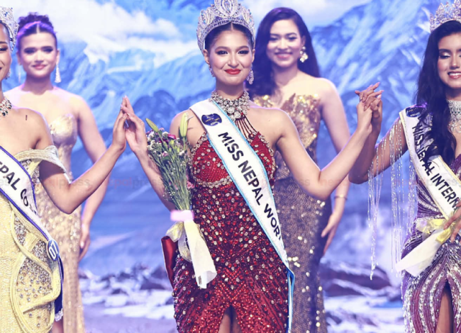 मिस नेपाल २०२६ : दीपमाला ढकालले जितिन् मुख्य ताज, कशिस र आर्या पनि अन्तर्राष्ट्रिय प्रतिस्पर्धाका लागि छनोट