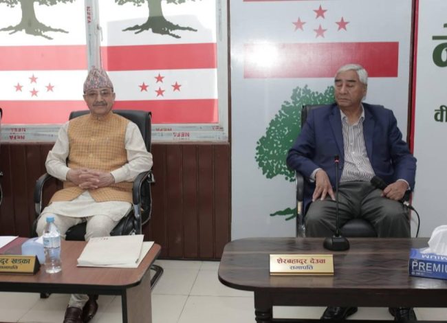 सर्वोच्चको पुनरवलोकन अनुमति बनेपछि कांग्रेस महाधिवेशन अन्योलमा, प्रक्रिया रोक्न देउवा–खड्का पक्ष अदालत जाने