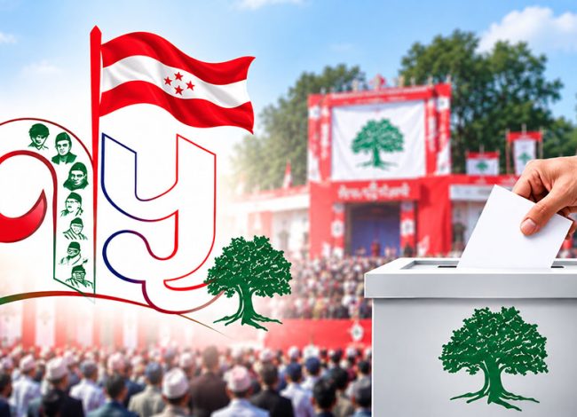 कांग्रेस महाधिवेशन निर्वाचन: मतदानको समय साँझ ५ बजेसम्म थपियो, दिउँसो साढे १२ बजेसम्म २,६४४ मत खसे