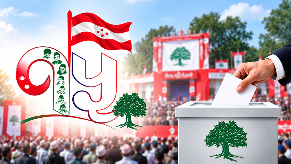 कांग्रेस महाधिवेशन निर्वाचन: मतदानको समय साँझ ५ बजेसम्म थपियो, दिउँसो साढे १२ बजेसम्म २,६४४ मत खसे